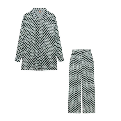 ANABELLA™ CONJUNTO DOS PIEZAS CAMISA + PANTALON